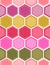 Seamless honeycomb textured pattern