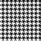 Seamless houndstooth pattern.