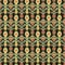 Seamless ikat pattern design with new colours