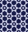 Seamless indigo dyed bandana texture. Blue dark woven cotton effect background. Repeat Indonesian batik resist pattern