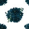 Seamless Indigo Navy deep blue pattern floral pattern for wallpaper or fabric or card