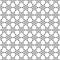 Seamless Intersecting star pattern background.