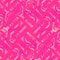 Seamless intricate spiral pattern magenta violet pink overlaying