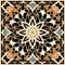 seamless Islamic Arabic Mosaic Repeating for background.