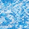 Seamless jagged abstract pattern. Cold blue geometric background