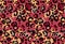 Seamless jaguar fur pattern. Fashionable wild color leopard print background. Stylish vector color illustration