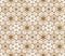 Seamless japanese pattern shoji kumiko in golden