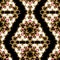 Seamless jewelry pattern with gems