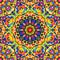 Seamless kaleidoscope pattern
