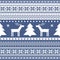 Seamless knitted christmas pattern