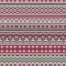 Seamless knitted pattern in traditional Fair Isle style. EPS available