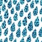 Seamless leopard drops or rain pattern, trendy design, background