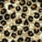 Seamless leopard, ocelot or wild cat fur pattern print