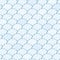 Seamless Light Blue and White Fluffy Cloud Pattern