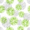 Seamless lime pattern.