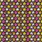 Seamless Liquorice Allsorts 3d Cube pattern