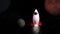 Seamless Loop 3D Render Space Traveler Rocket Jet Flying On Star Field Galaxy Space 3D Illustration