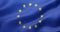 Seamless loop animation of the european union flag