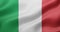 Seamless loop animation of the Italian flag.