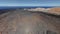 Seamless looped aerial of Timanfaya, Lanzarote, Canary islands