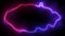 Seamless Looping Lightning Neon Energy Frame