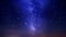 Seamless looping of twinkling stars, loop animation background.