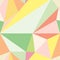 Seamless low poly pattern. Vector illustration.