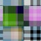 Seamless madras patchwork plaid cotton pattern. Tileable quilting fabric effect linen check background.