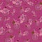 Seamless magenta pattern with city bicycles