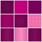 Seamless magenta patterns