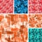 Seamless material patterns