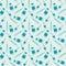 Seamless medical pattern. Patterns for packaging. Syringes, vaccine ampoules