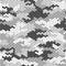 Seamless military camouflage skin halftone dotted pattern vector for decor and textile. Black white pointed army