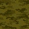 Seamless military camouflage skin halftone dotted pattern vector for decor and textile. Green pointed army masking design