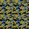 Seamless military camouflage texture. Military background. Military texture for textile.