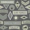 Seamless military pattern 09