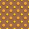 Seamless modern dotted pattern