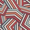 Seamless Modern Stripped Geometric Pattern