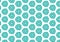 Seamless Modern Turquoise Shell Pattern