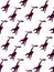 Seamless monkey pattern