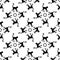 Seamless monkey pattern on white background. Symbol of 2016 year.