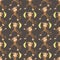 Seamless monkeys pattern