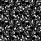 Seamless Monochrome Floral Pattern (Vector)