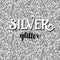 Seamless monochrome silver glitter background