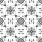 Seamless monochrome woven pattern