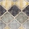 Seamless Moroccan inspired highly textured pattern for surface print