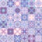 Seamless mosaic artwork backdrop - Continuous design of kaleidoscopical medley graphic design