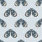 Seamless moths pattern.Creative mystical butterfly with stars and moons. Great for fabric, textile. Vector illustration