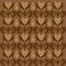 Seamless motifs on Parang batik design with elegant brown color design