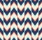 Seamless multicolor arrow pattern